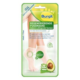 Burgit Fußmaske Socken Regenerierend
