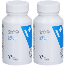 Vet Expert Skin & Coat – 30 Kapseln für Hunde und Katzen