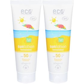 eco cosmetics® Sonnenlotion LSF 50 für Körper & Gesicht