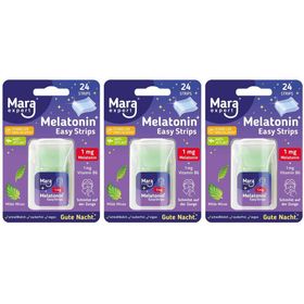Mara Expert Melatonin+ Easy Strips 1 mg mit Vitamin B6