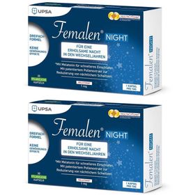 Femalen® NIGHT für besseren Schlaf in den Wechseljahren