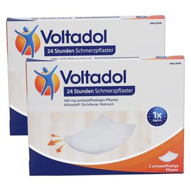Voltadol Forte Schmerzgel 180g & Voltadol 24 Stunden Schmerzpflaster 2Stk