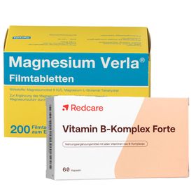 Redcare Vitamin B-Komplex Forte + Magnesium Verla®