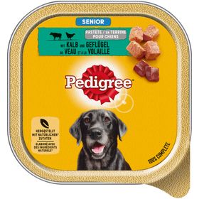 Pedigree Schale 300g  mit Kalb und Geflügel, SENIOR