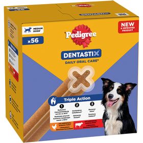 Pedigree Snacks Denta Stix medium tägliche Zahnpflege Big Pack