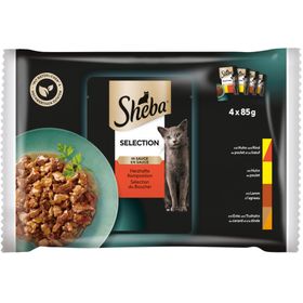 SHEBA® Selection in Sauce – Herzhafte Komposition