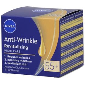 NIVEA Anti-Falten + Vitalität Nachtpflege 55+