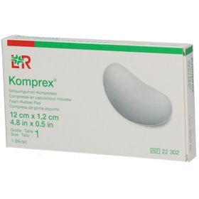 Komprex® Schaumgummikompresse Gr. 1 nierenförmig
