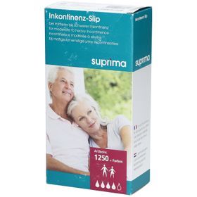 suprima 1250 PVC Slip seitlich knöpfbar