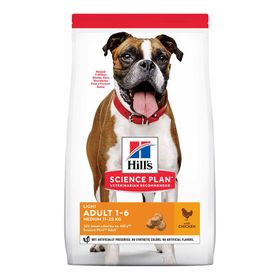 Hill's™ Science Plan™ Chien Mature/Adult Medium Light Poulet