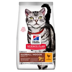 Hill's Science Plan Hairball Indoor Adult Katzenfutter mit Huhn