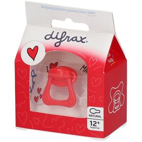 difrax® Schnuller Natural +12 Monate -  I Love Papa