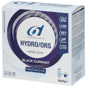 6D SPORTS NUTRITION HYDRO/ORS BLACK CURRANT