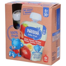 NESTLE Baby Fruit® Trinkflaschen Apfel-Banane-Erdbeere