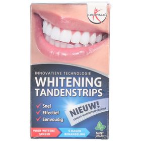Lucovitaal Whitening Teeth Strips 5er Set Streifen