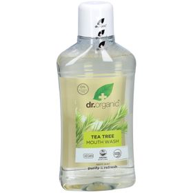 dr.organic TeaTree Mouthwash 500ml