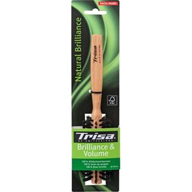TRISA Natural Brilliance Runde Haarbürste