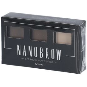 NANOBROW Eyebrow Powder Kit Dark
