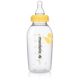 Medela Muttermilchflasche 250ml mit Medela Silikonsauger M