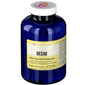 GALL PHARMA MSM 500 mg GPH Kapseln