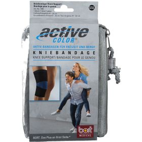 BORT ActiveColor® Kniebandage Gr. XXL schwarz