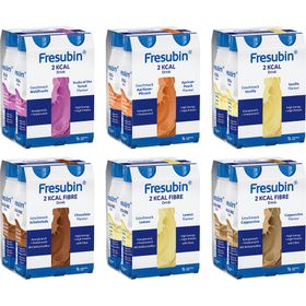 Fresubin 2 kcal Trinknahrung Mischkarton | Aufbaukost & Nahrung mit Vitamin D für mehr Energie