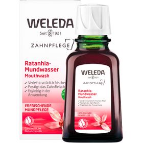 Weleda Ratanhia-Mundwasser - strafft das Zahnfleisch und verleiht natürlich frischen Atem