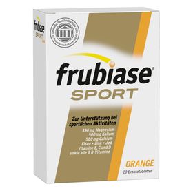 frubiase® SPORT Mit hochdosierten Mineralstoffen, Vitaminen und Spurenelementen Orange