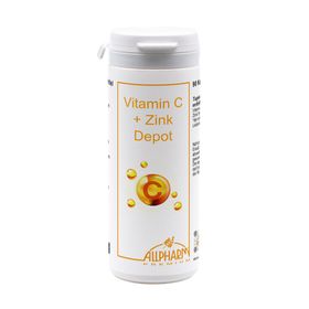 Allpharm® Premium Vitamin C plus Zink Depot Kapseln