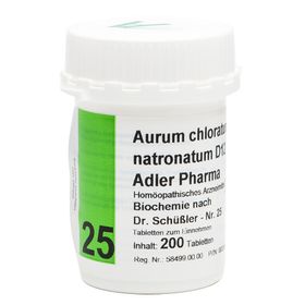 Adler Pharma Aurum chloratum D12 Biochemie nach Dr. Schüßler Nr. 25