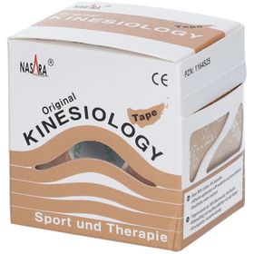 NASARA® Kinesiology-Tape classic 5 cm x 5 m Rolle Beige
