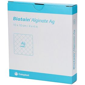 BIATAIN® Alginate Ag Kompressen mit Silber 10 x 10 cm