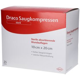 Draco Saugkompressen 10 x 20 cm steril
