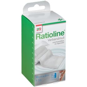 Ratioline® acute Verbandmull 10 cm x 2 m