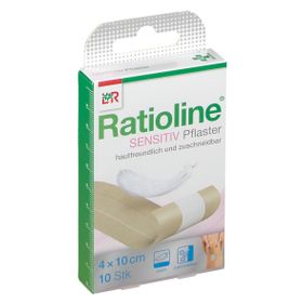 Ratioline® sensitive Wundschnellverband 4 cm x 10 cm