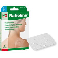 Ratioline® aqua Transparentes Duschpflaster 5 x 7 cm