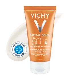 Vichy Ideal Soleil Sonnen-Creme LSF 50+ trockene bis sehr trockene Haut