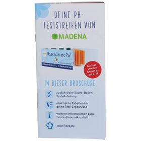 BasenCitrate Pur pH 5,9-7,7 Teststreifen