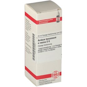 DHU Acidum Benzoicum e Resina D6