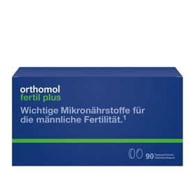 Orthomol Fertil plus Tabletten/Kapseln – Mikronährstoffe bei Kinderwunsch für den Mann