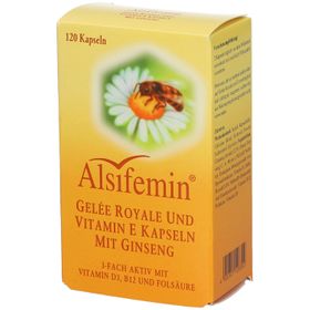 Alsifemin® Gelée Royale und Vitamin E Kapseln mit Ginseng