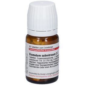 DHU Bismutum Subnitricum D2