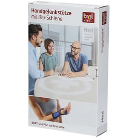 BORT Handgelenkstütze mit Alu-Schiene rechts haut Gr. S