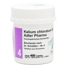 Adler Pharma Kalium chloratum D6 Biochemie nach Dr. Schüßler Nr. 4