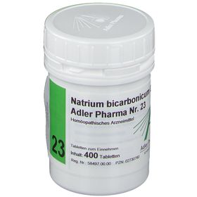 Adler Pharma Natrium bicarbonicum D12 Biochemie nach Dr. Schüßler Nr. 23