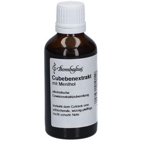 Cubebenextrakt – Alkoholischer Gewürzextrakt mit Menthol