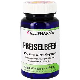 GALL PHARMA Preiselbeer 400 mg GPH Kapseln