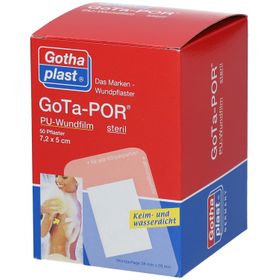 Gota-POR PU-Wundfilm steril 7,2 cm x 5 cm