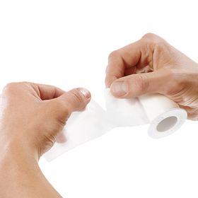 Lohmann & Rauscher Silkafix Heftpflaster Schutzring 1 Stück 5 m x 2,5 cm