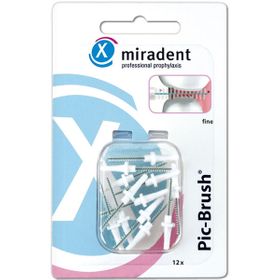 miradent Pic-Brush® Ersatz-Interdentalbürsten weiß fine 2,0 mm